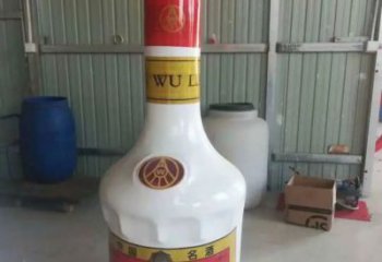 广场瓶子雕塑 公园仿真雕塑 抽象摆件