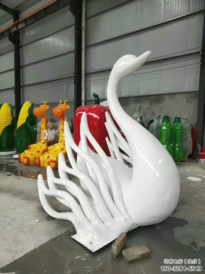 园林玻璃钢天鹅雕塑 风景区仿真雕塑 广场小品 园林玻璃钢天鹅雕塑 风景区仿真雕塑 广场小品
