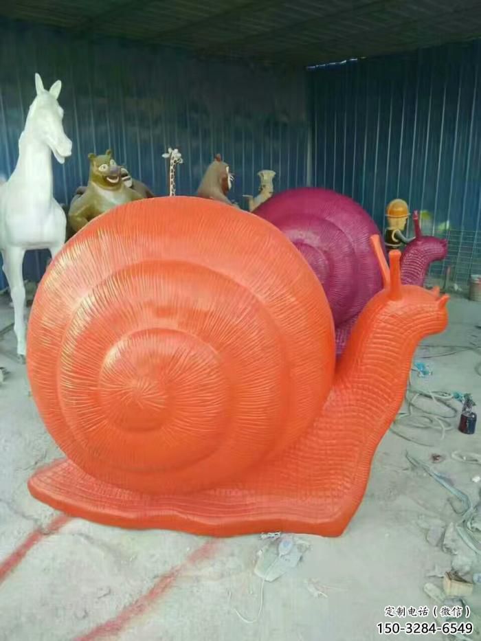 庭院玻璃钢蜗牛雕塑厂家 城市古铜色雕塑 动物小品 庭院玻璃钢蜗牛雕塑厂家 城市古铜色雕塑 动物小品
