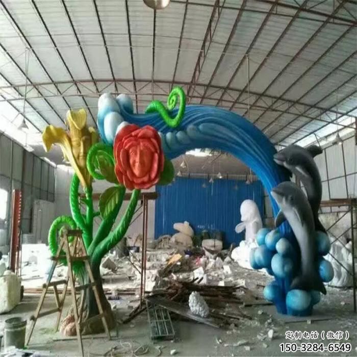 城市不锈钢海豚雕塑厂家 风景区彩绘雕塑 抽象摆件 城市不锈钢海豚雕塑厂家 风景区彩绘雕塑 抽象摆件