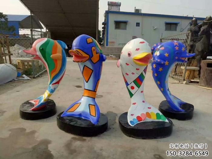 广场玻璃钢海豚雕塑厂家 公园仿真雕塑 抽象摆件 广场玻璃钢海豚雕塑厂家 公园仿真雕塑 抽象摆件