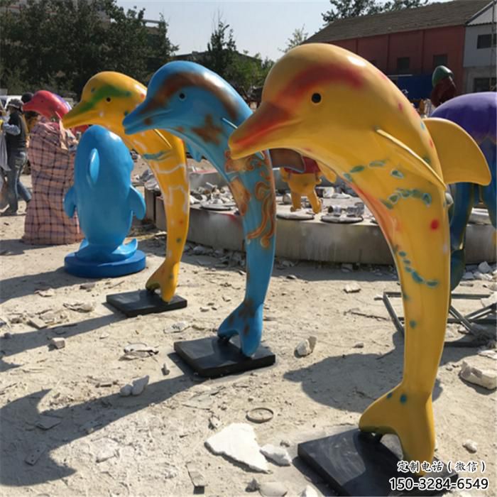 商业街玻璃钢海豚雕塑厂家 售楼处学校雕塑 海洋摆件 商业街玻璃钢海豚雕塑厂家 售楼处学校雕塑 海洋摆件