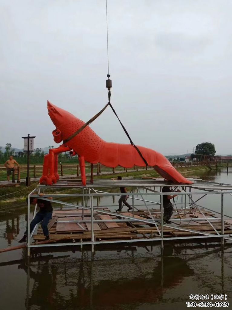 售楼处玻璃钢龙虾雕塑 仿真雕塑 海洋生物摆件 售楼处玻璃钢龙虾雕塑 仿真雕塑 海洋生物摆件