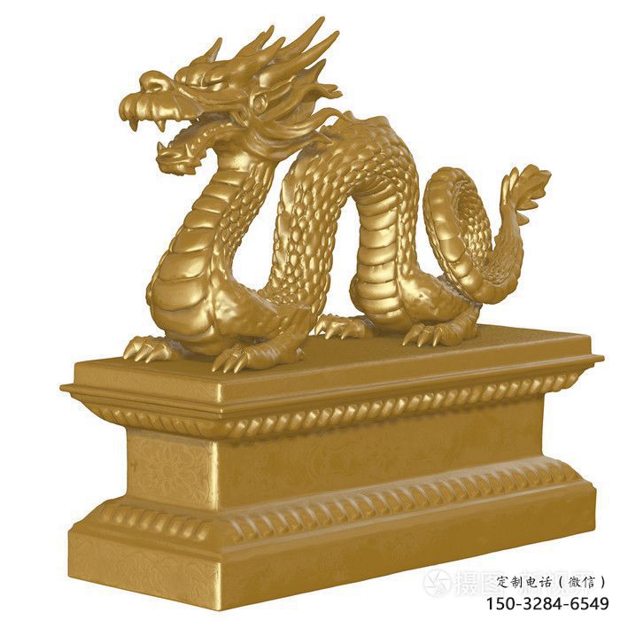 龙形铜雕塑，铸铜工艺，大型动物雕塑制造商 (1)