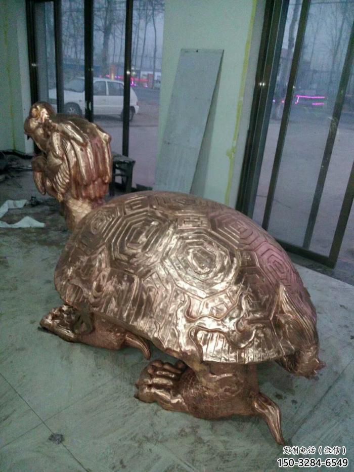 园林海龟雕塑 城市广场雕塑 步行街摆件