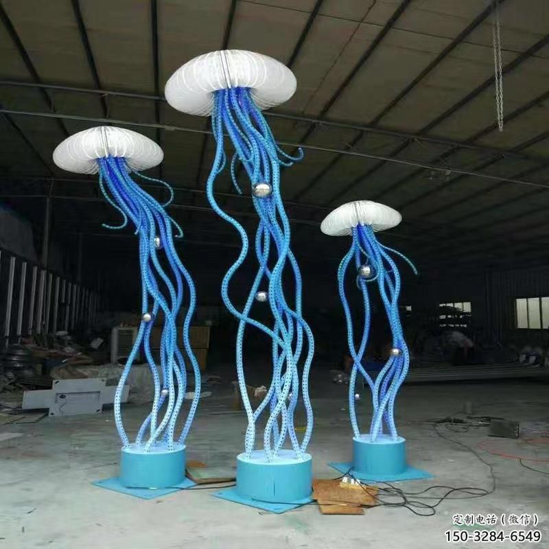 商业街水母雕塑 售楼处雕塑 海洋生物摆件 商业街水母雕塑 售楼处雕塑 海洋生物摆件