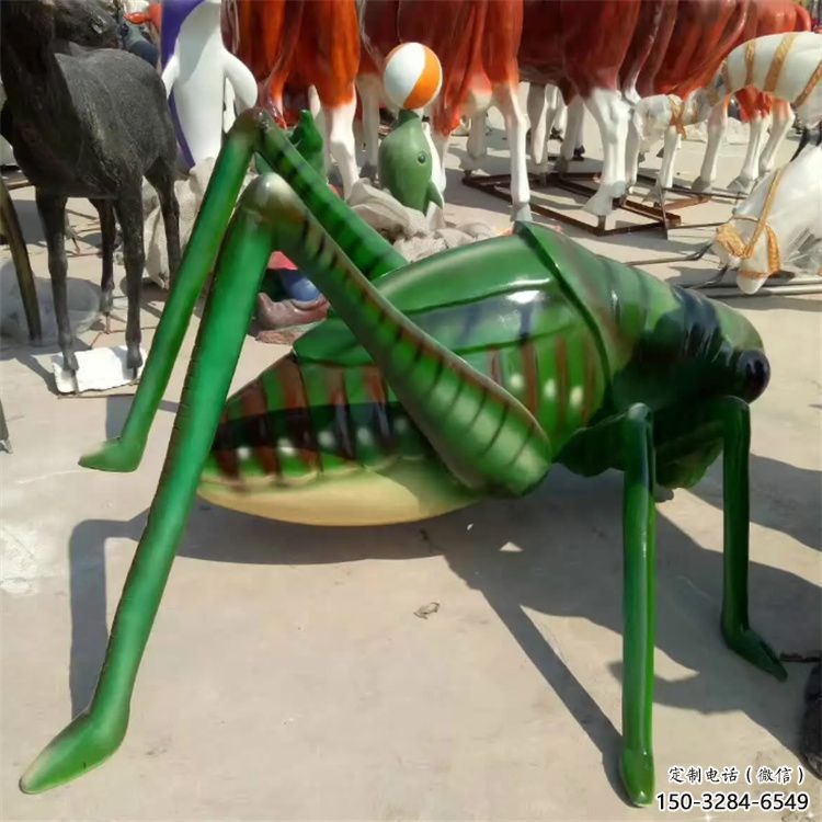 商业街蝈蝈雕塑厂家 售楼处雕塑 动物摆件 商业街蝈蝈雕塑厂家 售楼处雕塑 动物摆件