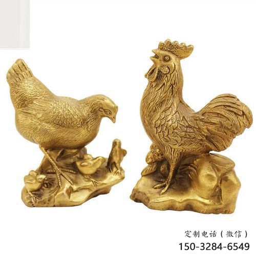 操场小鸡雕塑，公园题材，剪影工艺