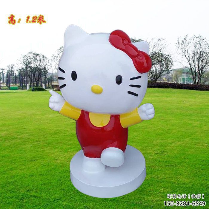 室内小猫雕塑，景观题材，镀铜工艺