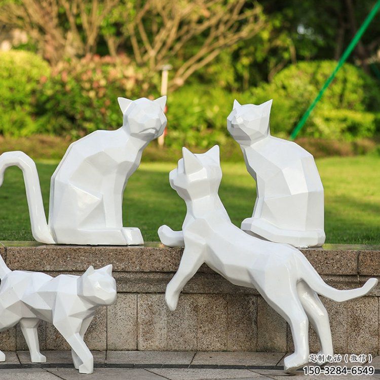 景区小猫雕塑，广场主题，仿古工艺