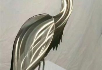 海洋馆白鹭雕塑，镀铜海洋雕塑，镀铜工艺