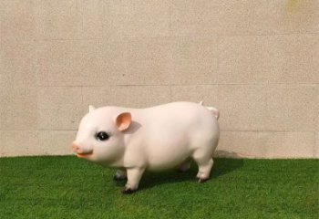 室内野猪雕塑，拉丝海洋雕塑，抽象效果