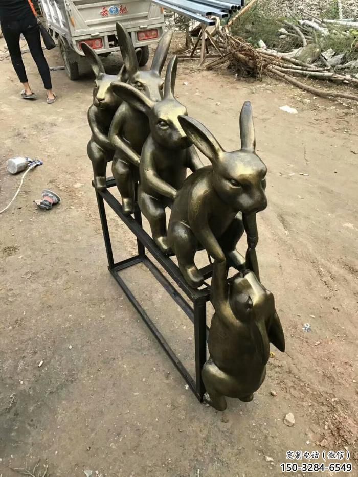 医院老鼠雕塑，仿古动漫雕塑，仿古摆件