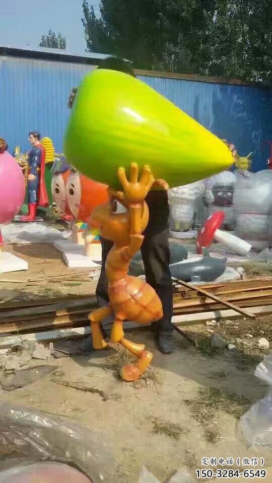 海洋馆虫子雕塑，镀铜海洋雕塑，镀铜工艺
