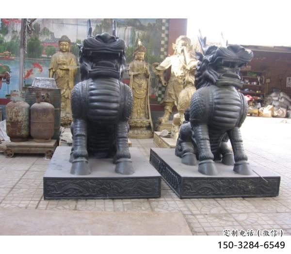 麒麟雕塑，仿古动漫雕塑，仿古摆件