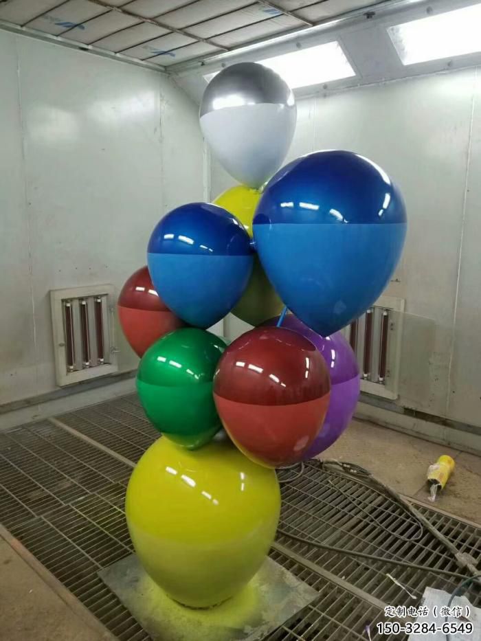几何气球雕塑 酒店雕塑 现代景观小品 几何气球雕塑 酒店雕塑 现代景观小品