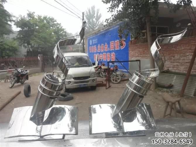 房地产毛笔雕塑，仿古景观雕塑，喷砂制造