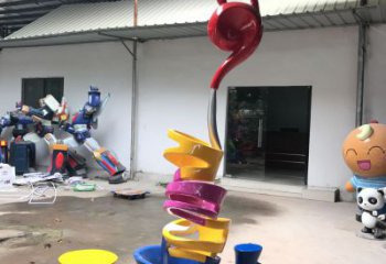 酒店茶壶雕塑，镀金欧式雕塑，仿古摆件
