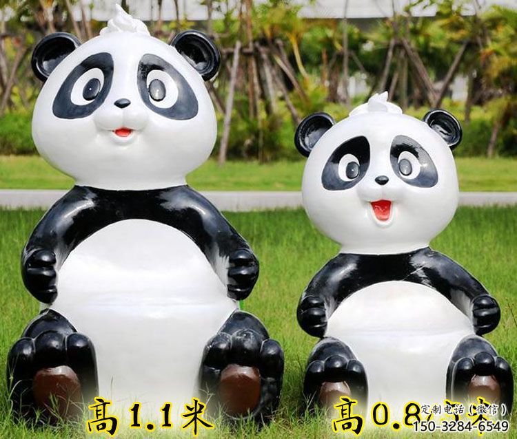 园林座椅雕塑 彩绘卡通小品 中式雕塑
