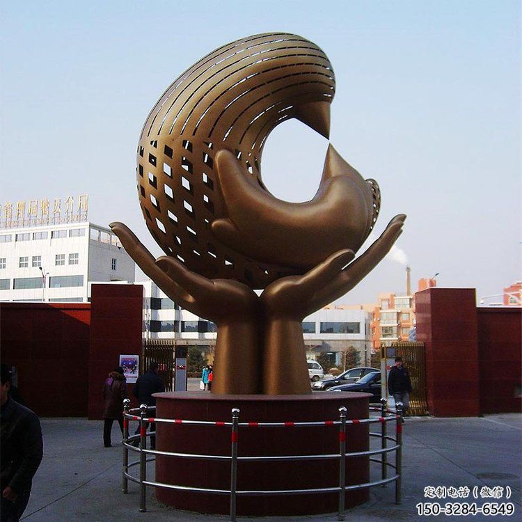 座椅雕塑，现代景观雕塑，烤漆工艺