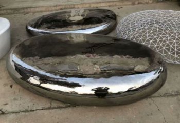 步行街坐凳雕塑，锻造景观雕塑，抛光方式