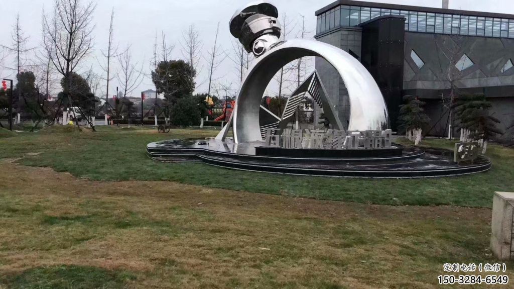 商业街戒指雕塑 烤漆摆件 彩绘雕塑 商业街戒指雕塑 烤漆摆件 彩绘雕塑