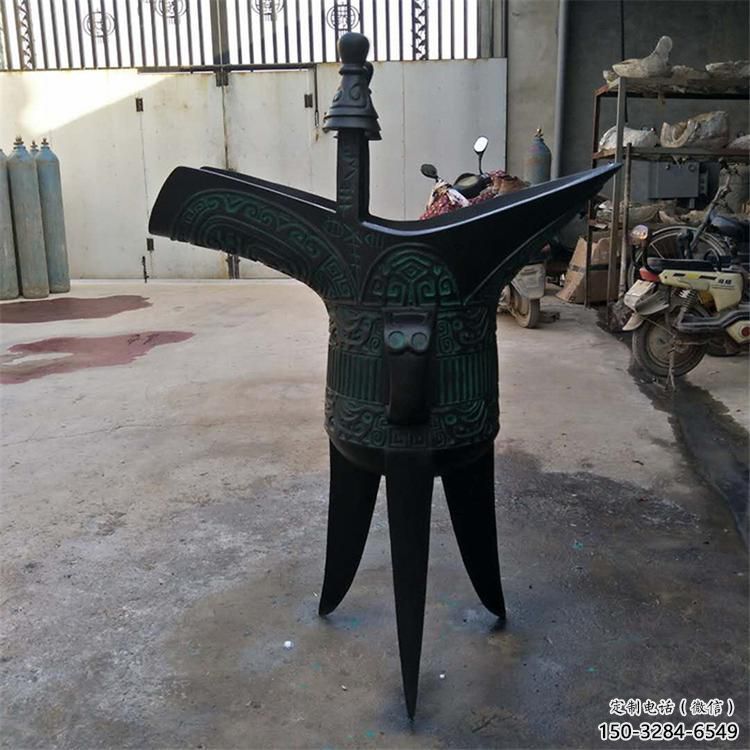 钢管杯子雕塑 异形喷水小品 农村雕塑 钢管杯子雕塑 异形喷水小品 农村雕塑