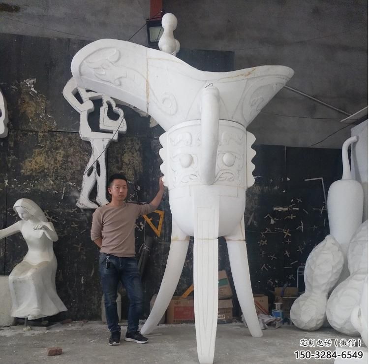 烤漆杯子雕塑 钢管景观小品 室内雕塑 烤漆杯子雕塑 钢管景观小品 室内雕塑