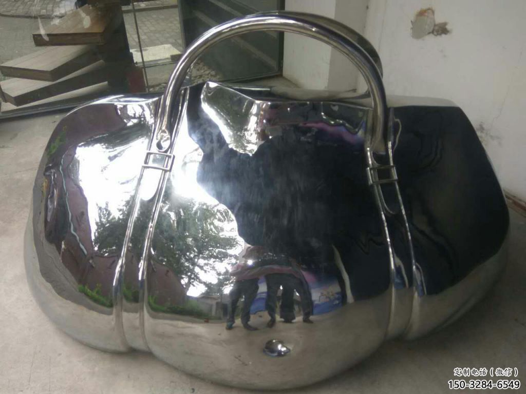 钢管包包雕塑 异形喷水小品 农村雕塑 钢管包包雕塑 异形喷水小品 农村雕塑