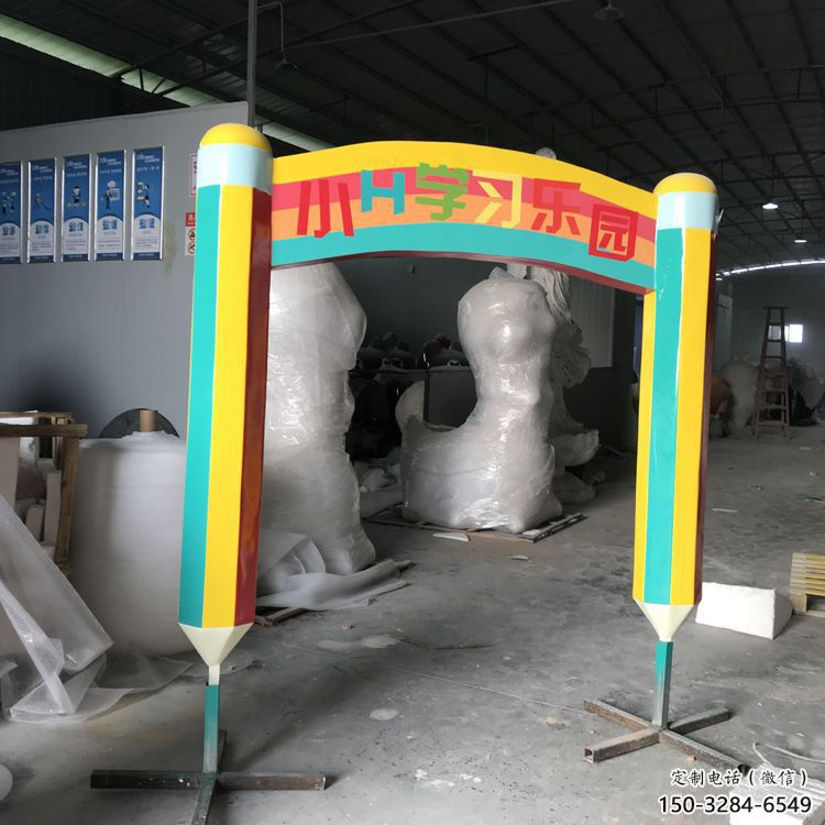 铅笔雕塑 仿真景观摆件 烤漆雕塑 铅笔雕塑 仿真景观摆件 烤漆雕塑