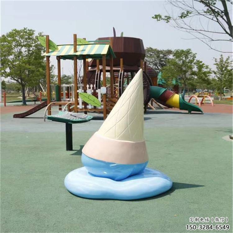 庭院冰激凌雕塑 公园草地小品 锻造雕塑 庭院冰激凌雕塑 公园草地小品 锻造雕塑