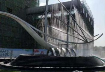 镜面船艇雕塑 烤漆大型摆件 博物馆雕塑