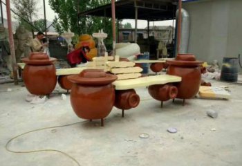 公园凳子雕塑 户外景观摆件 抽象雕塑