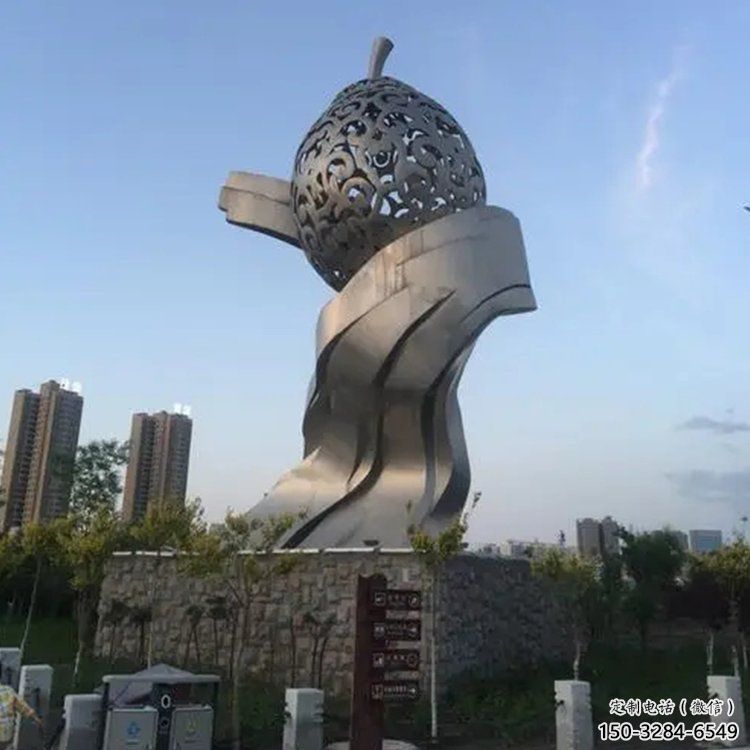 风景区雪梨雕塑 售楼处广场雕塑 仿古摆件 风景区雪梨雕塑 售楼处广场雕塑 仿古摆件