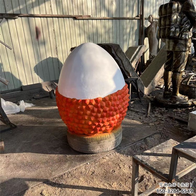 街道荔枝雕塑 现代景观摆件 彩绘雕塑 街道荔枝雕塑 现代景观摆件 彩绘雕塑