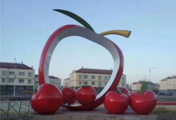 庭院红枣雕塑 城市古铜色雕塑 瓜果小品