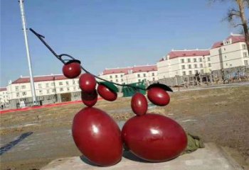 园林红枣雕塑 风景区仿真雕塑 广场小品