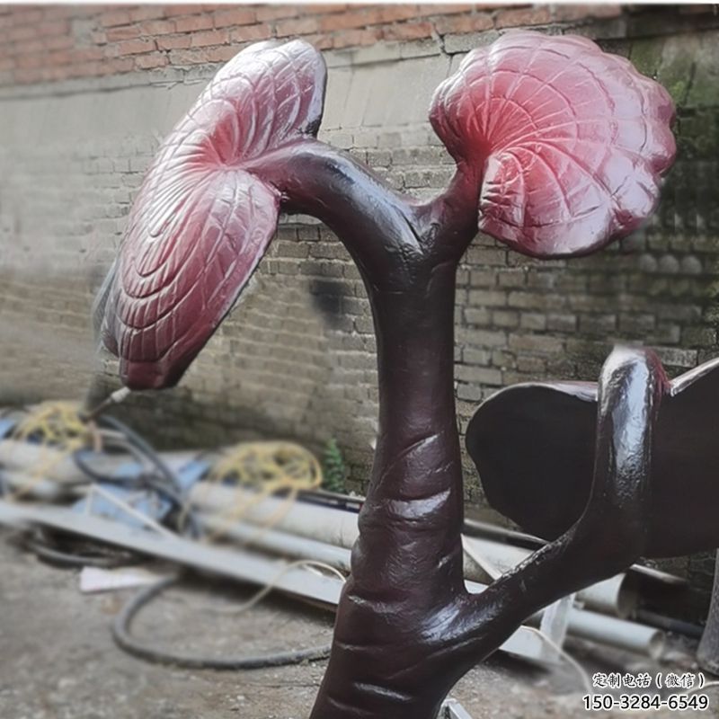 步行街灵芝雕塑 游乐场果蔬雕塑 铸造植物雕塑 步行街灵芝雕塑 游乐场果蔬雕塑 铸造植物雕塑