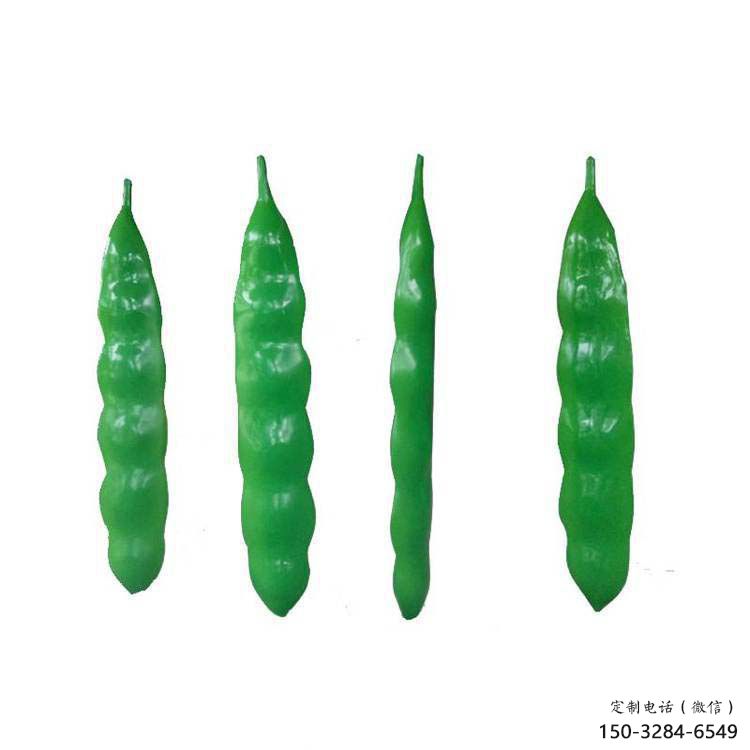 园林豆角雕塑 大型果蔬雕塑 中式蔬菜雕塑