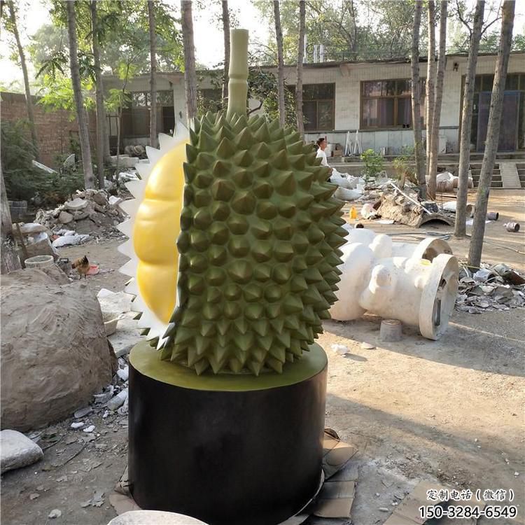 景观榴莲雕塑 仿真果蔬雕塑 景观水果雕塑 景观榴莲雕塑 仿真果蔬雕塑 景观水果雕塑