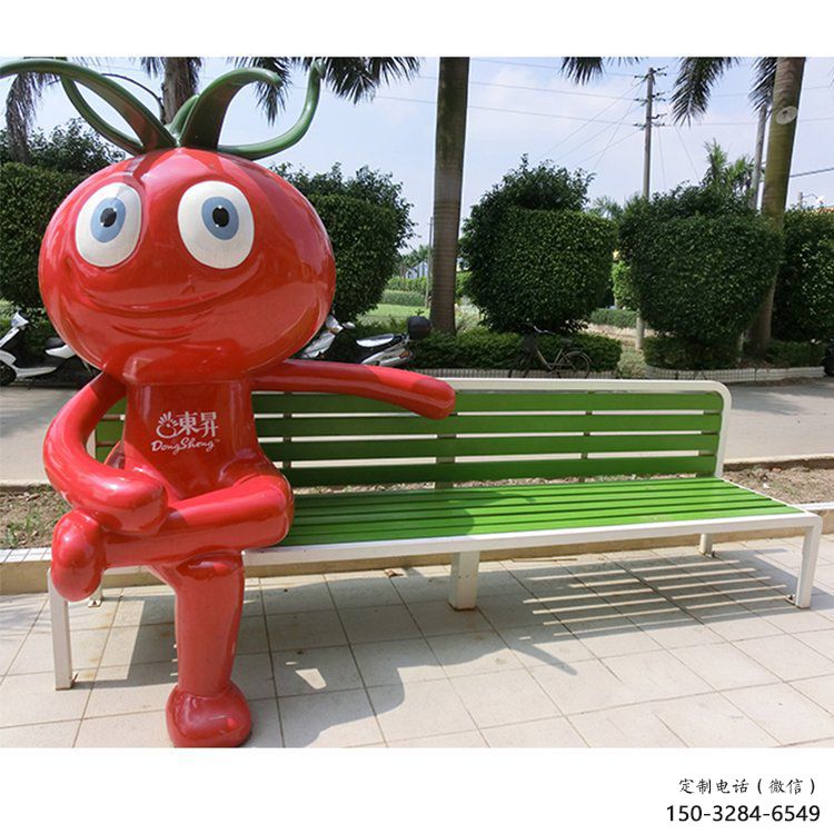 酒店西红柿雕塑 庭院仿真雕塑 彩绘小品 酒店西红柿雕塑 庭院仿真雕塑 彩绘小品