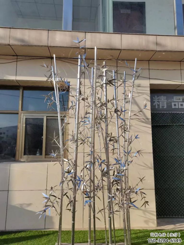 景观竹子雕塑 烤漆大型竹类雕塑 酒店植物雕塑 景观竹子雕塑 烤漆大型竹类雕塑 酒店植物雕塑