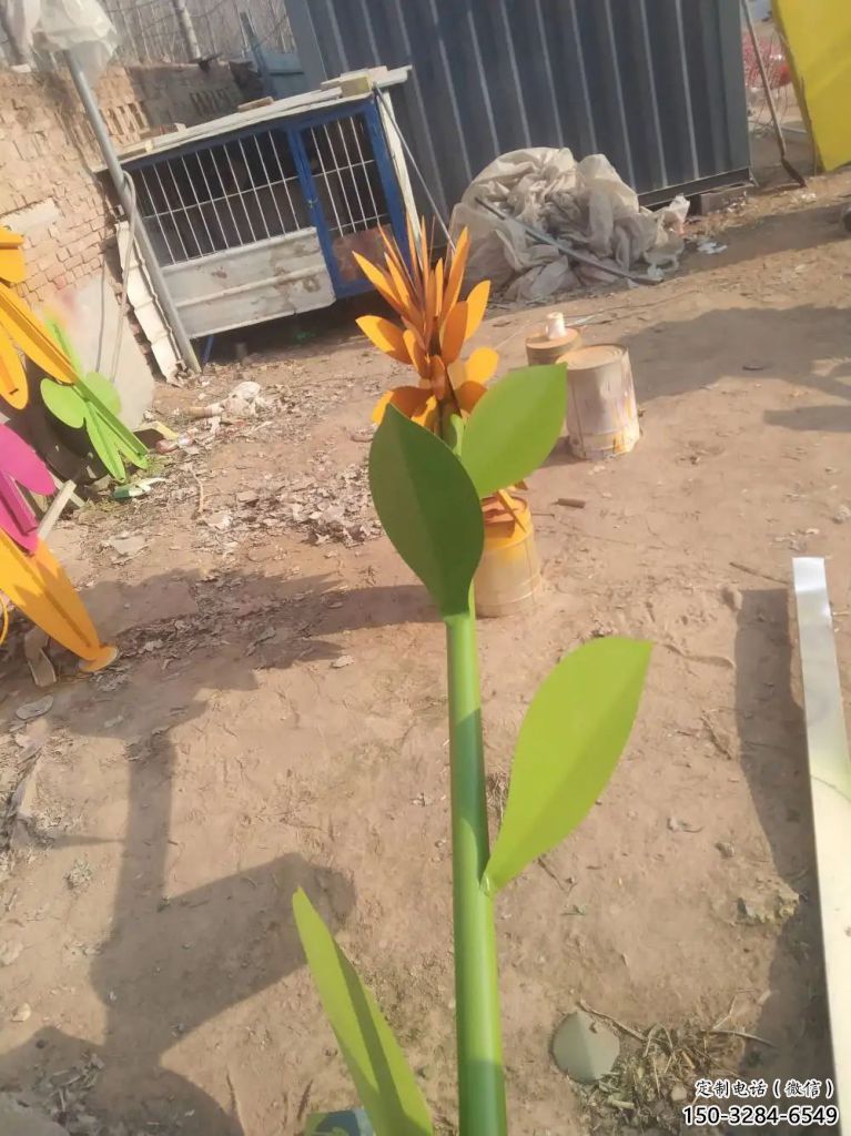 房地产向日葵雕塑 现代景观花朵雕塑 几何花卉雕塑 房地产向日葵雕塑 现代景观花朵雕塑 几何花卉雕塑