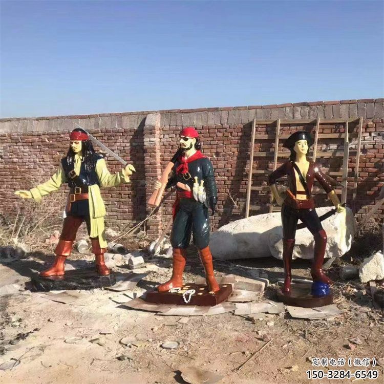 街道海盗雕塑厂 现代景观动漫雕塑 彩绘卡通雕塑 街道海盗雕塑厂 现代景观动漫雕塑 彩绘卡通雕塑