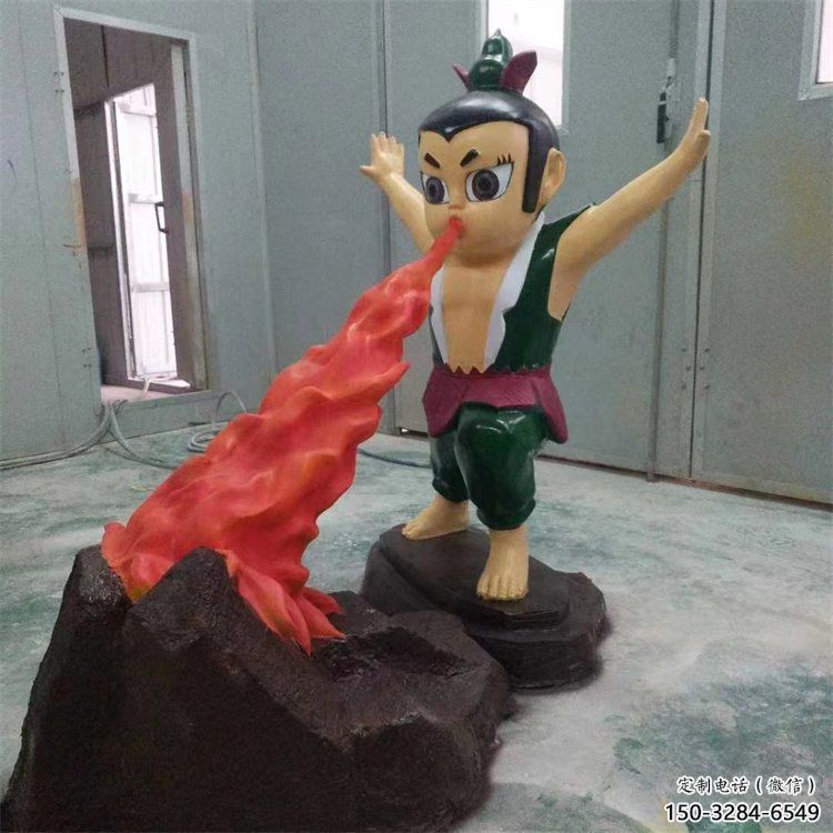 几何葫芦娃雕塑厂 庭院卡通雕塑 彩绘摆件 几何葫芦娃雕塑厂 庭院卡通雕塑 彩绘摆件