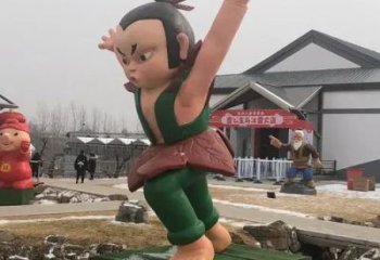 园林葫芦娃雕塑厂 城市广场雕塑 步行街摆件