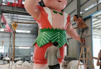 园林葫芦娃雕塑价格 风景区卡通雕塑 广场小品