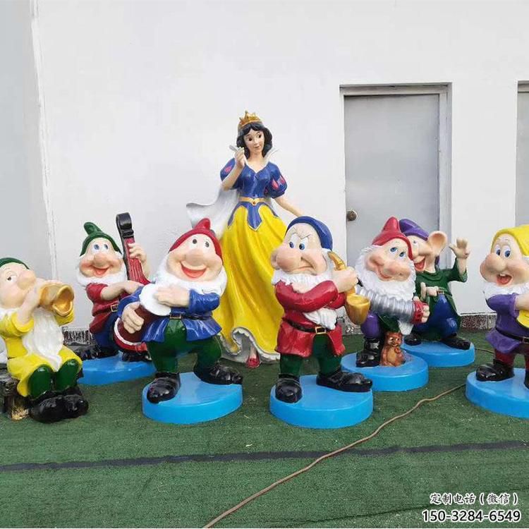 景观白雪公主雕塑 仿真卡通雕塑 景观动漫雕塑 景观白雪公主雕塑 仿真卡通雕塑 景观动漫雕塑