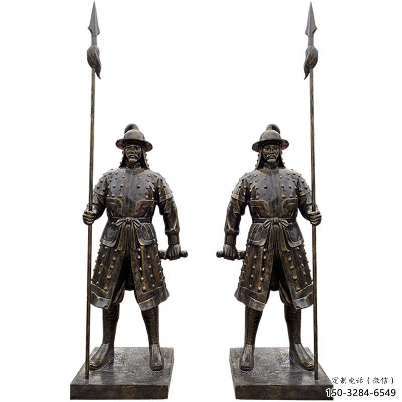 广场武士雕塑 公园仿真雕塑 抽象摆件 广场武士雕塑 公园仿真雕塑 抽象摆件