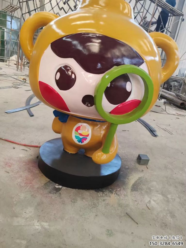 商业街娃娃雕塑 售楼处雕塑 卡通摆件